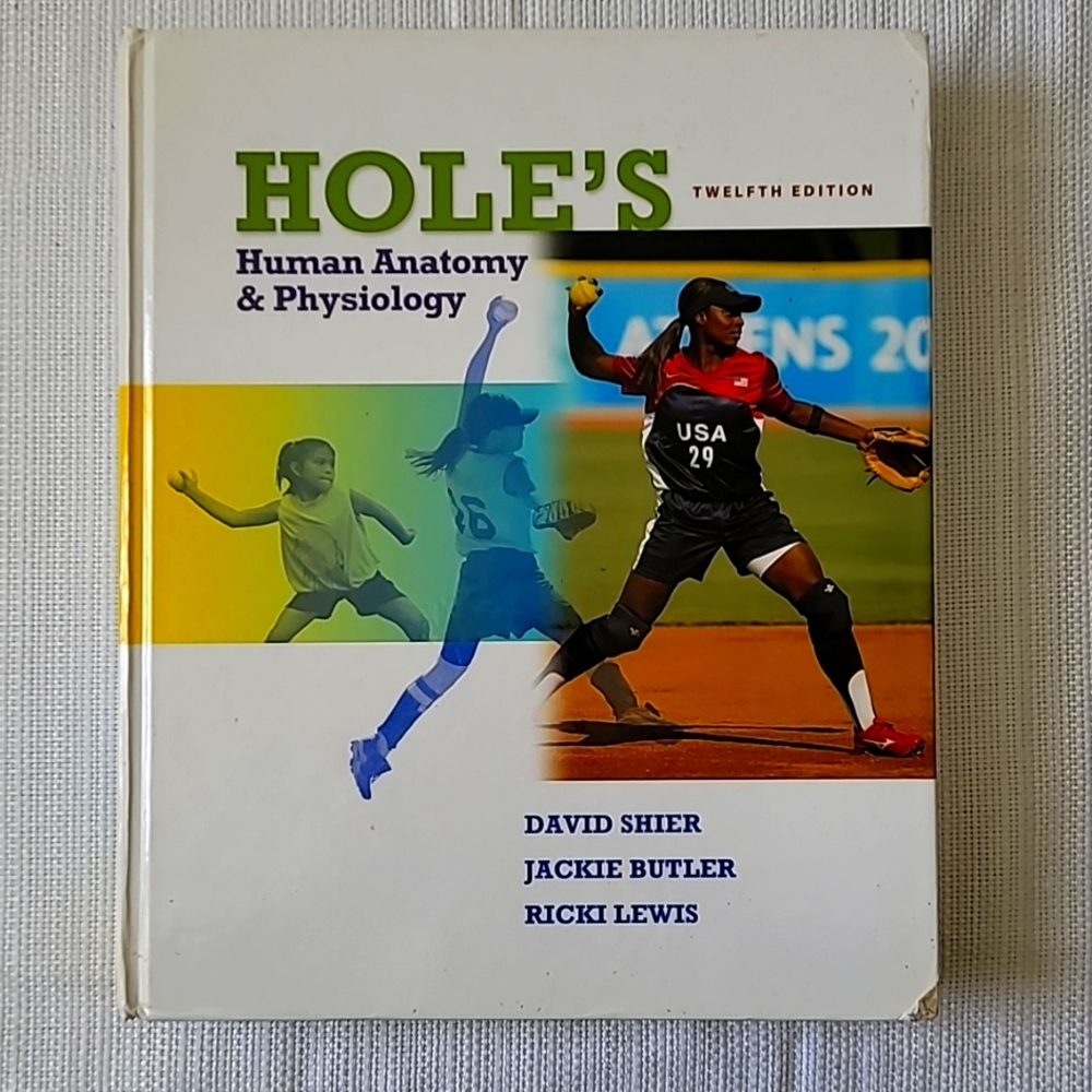 Hole's Human Anatomy and Physiology 12th Edition HardCover Book
